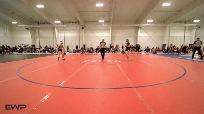 126 lbs Rr Rnd 1 - Gemma Lane, Cushing Girls vs Brayden Stout, Choctaw Girls A