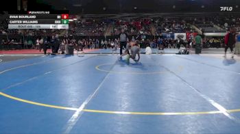 106 lbs Cons. Round 2 - Carter Williams, Churchill County vs Evan Bourland, Mountain Home