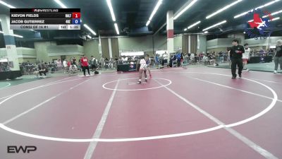 126 lbs Consi Of 16 #1 - Kievon Fields, Haltom High School Wrestling vs Jacob Gutierrez, 4oz Wrestling