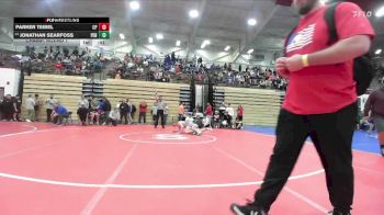 190 lbs Champ. Round 1 - Jonathan Searfoss, Penn vs Parker Teibel, Crown Point