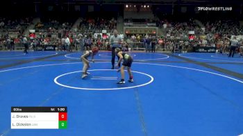 80 lbs Prelims - Jacob Graves, Team Tulsa vs Levi Dicksion, Moore Lions