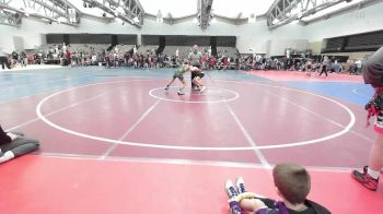 85 lbs Rr Rnd 2 - Ashton (Chip) Foster, Wrecking Crew Wrestling Academy vs Jordan Perez, Smittys Barn