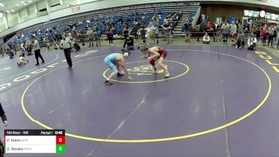 14U Boys - 126 lbs Cons. Round 3 - Parker Mann, Michigan Premier WC vs Dane Raveis, South Side Wrestling Club