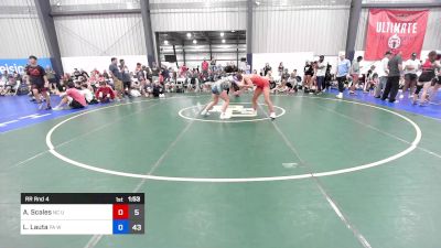 56 kg Rr Rnd 4 - Ahriana Scales, NC United vs Lexi Lauta, PA West Black