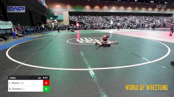 64 lbs Round Of 16 - Luca Pavia, Sunkist Kids Monster Garage vs Dominic ...