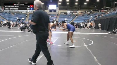180 lbs Champ. Round 2 - Stephen Thomas, Avila vs Aime Hernandez, Colby Community College