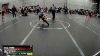 80 lbs Round 2 (4 Team) - Koltyn Welch, Brawler Elite vs Isaac Martin, Revival Uprising Orange
