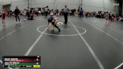 80 lbs Round 2 (4 Team) - Koltyn Welch, Brawler Elite vs Isaac Martin, Revival Uprising Orange