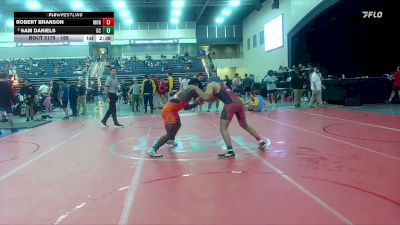 165 lbs Champ. Round 2 - Robert Branson, Montreat College vs Sam Daniels, Georgetown (KY)