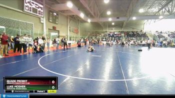 92 lbs Cons. Round 2 - Quade Probst, Wasatch Wrestling Club vs Luke Mosher, Ridgeline Riverhawks