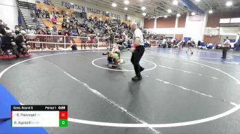 126 lbs Cons. Round 5 - Bryce Pasvogel, Clovis North vs Brenden Agcaoili, Slam Acadamy