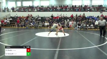 126 lbs Round Of 16 - Daniel Brady, Hamburg vs Seth Karpulk, Tulpehocken