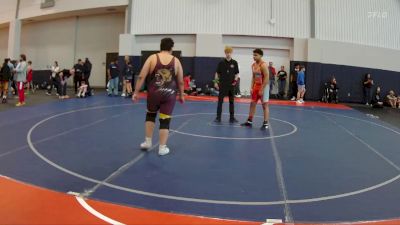 200 lbs Round 1 - Dominic Perez, Brawley Wrestling Academy vs Bryson Aranda, Wolf Pack Wrestling TX