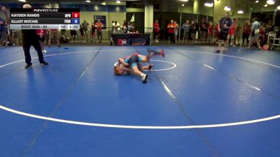 80 lbs Champ. Rd Of 32 - Kayden Rands, Michigan Premier WC vs Elliot Ritchie, Pennsylvania