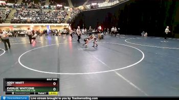 71 lbs Round 1 - Everlee Whitcome, Waverly Area Wrestling Club vs Addy Whitt, Iowa