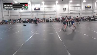 105 lbs Round 1 (8 Team) - Walker Hall, CrossRoads Wrestling vs Owen Delano, 84 Athletes