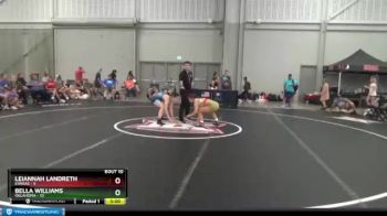 117 lbs Round 3 (8 Team) - Leiannah Landreth, Kansas vs Bella Williams, Oklahoma