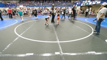 43-46 lbs Quarterfinal - Shelby Ridge, Sperry Wrestling Club vs Evie Remington, Skiatook Youth Wrestling