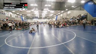 51 lbs Champ. Round 2 - Emmett Nelson, Holladay vs Briggs Jackman, Champions Wrestling Club