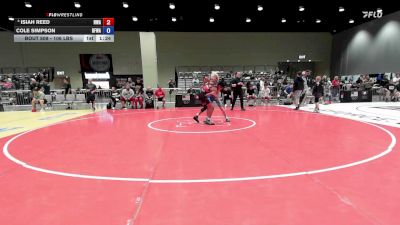 106 lbs 5th Place Match - Isiah Reed, Nebraska Wrestling Academy vs Cole Simpson, Black Fox Wrestling Academy