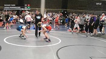 93 lbs Rr Rnd 7 - Zachary Paris, CTWHALE Orca - MSE vs Logan Fehrenbacher, CTWHALE Beluga - MSE