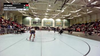 140 lbs Cons. Round 2 - Jay Noriega, West Hills vs Angel Rodriguez, Hilltop