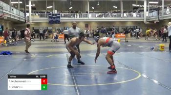 Consolation - Farouq Muhammed, Lock Haven Unattached vs Nico O'Dor, Cleveland State