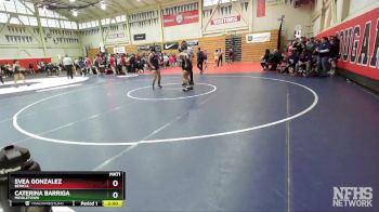 110 (112) Quarterfinal - Caterina Barriga, Middletown vs Svea Gonzalez, Benicia