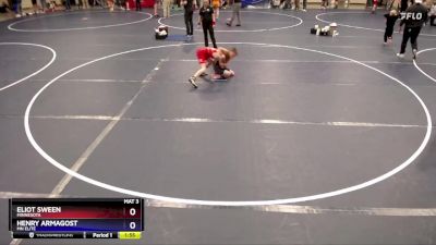 86 lbs Cons. Semi - Eliot Sween, Minnesota vs Henry Armagost, MN Elite