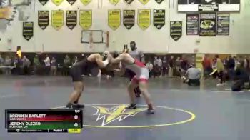 165 lbs Round 2 - Jeremy Olszko, NORDONIA, OH vs Brenden Barlett, Wadsworth