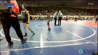 84 lbs Round Of 16 - Ej Turner Jr, Hurricane Wrestling Academy vs Easton McCauley, Barnsdall Youth Wrestling