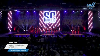 South Coast Cheer - Love [2024 L1 Junior - Medium Day 2] 2024 The American Grand Grand Nationals