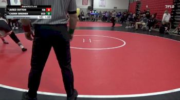 144 lbs Quarterfinal - Caden Greiner, Washington vs Jared Sutton, PCM, Monroe