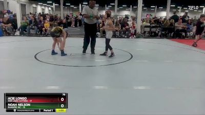 76 lbs Round 3 (10 Team) - Acie Longo, Fair Lawn Cutters vs Noah Nelson, Rangers WC