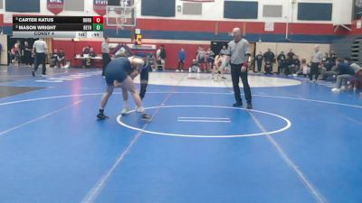 139 lbs Consy 4 - Carter Katus, Burgettstown vs Mason Wright, Bethlehem Center