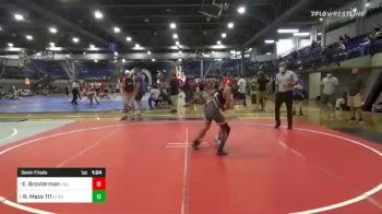 83 lbs Semifinal - Easton Broxterman, Legends Of Gold vs Robert Joseph Meza 111, ETrained