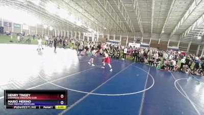 132 lbs Cons. Semi - Henry Tingey, Champions Wrestling Club vs Mario Merino, Team Prestige Wrestling