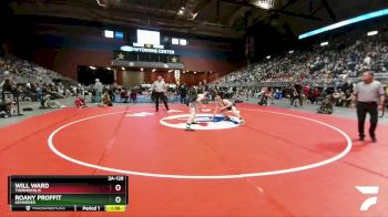 2A-126 lbs 1st Place Match - Will Ward, Thermopolis vs Roany Proffit, Kemmerer