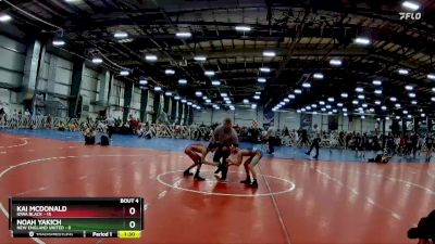 84 lbs Rd# 2 10:30am Friday - Kai McDonald, Iowa Black vs Noah Yakich, New England United