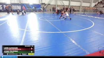 63 lbs Cons. Semi - Jaime Almaguer, Victory Wrestling-Central WA vs Ayden Palomino, Toppenish USA WC