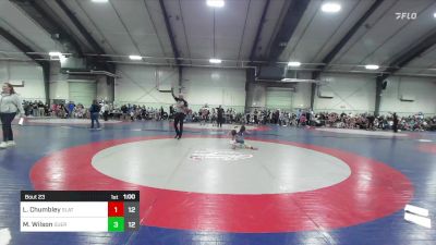 60 lbs Semifinal - Michael Wilson, Guerrilla Wrestling Academy vs Lane Chumbley, Slate Wrestling Academy