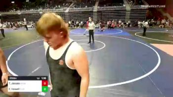 285 lbs Rr Rnd 3 - Forest Howell, Flathead Valley WC vs Tucker Jensen, Wind River