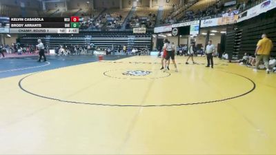 165 lbs Champ. Round 1 - Brody Arrants, Nebraska-Kearney vs Kelvin Casasola, Western Colorado