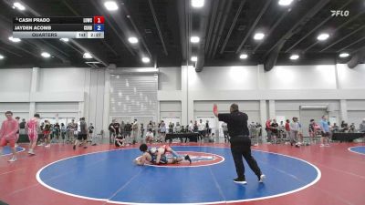 144 lbs Quarters - Cash Prado, Level Up Wrestling Center vs Jayden Acomb, Curby