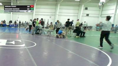106 lbs Consi Of 8 #2 - Jordan Perez, Smittys Wrestling Barn vs Benjamin Watson, New England Gold WC