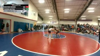 132 lbs Semifinal - Brayden Mosier, Spearfish vs Porter Dayton, Kelly Walsh