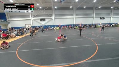 138 lbs Cons. Round 3 - Camden Murray, Unattached vs Logan Miller, Riverdale