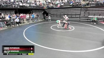 138 lbs Cons. Round 2 - Heber McPherson, Riverton vs Kelton Gonzales, Syracuse