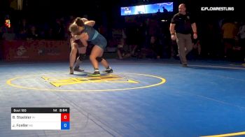 180 lbs 3rd Place - Brianna Staebler, Wisconsin vs Jaycee Foeller, Missouri