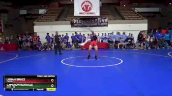 170 lbs Placement Matches (16 Team) - Logan Bruce, CMWA vs Cameron Isenogle, SAWA